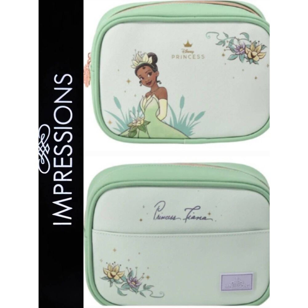Impressions X Disney Princess Tiana Cosmetic Pouch